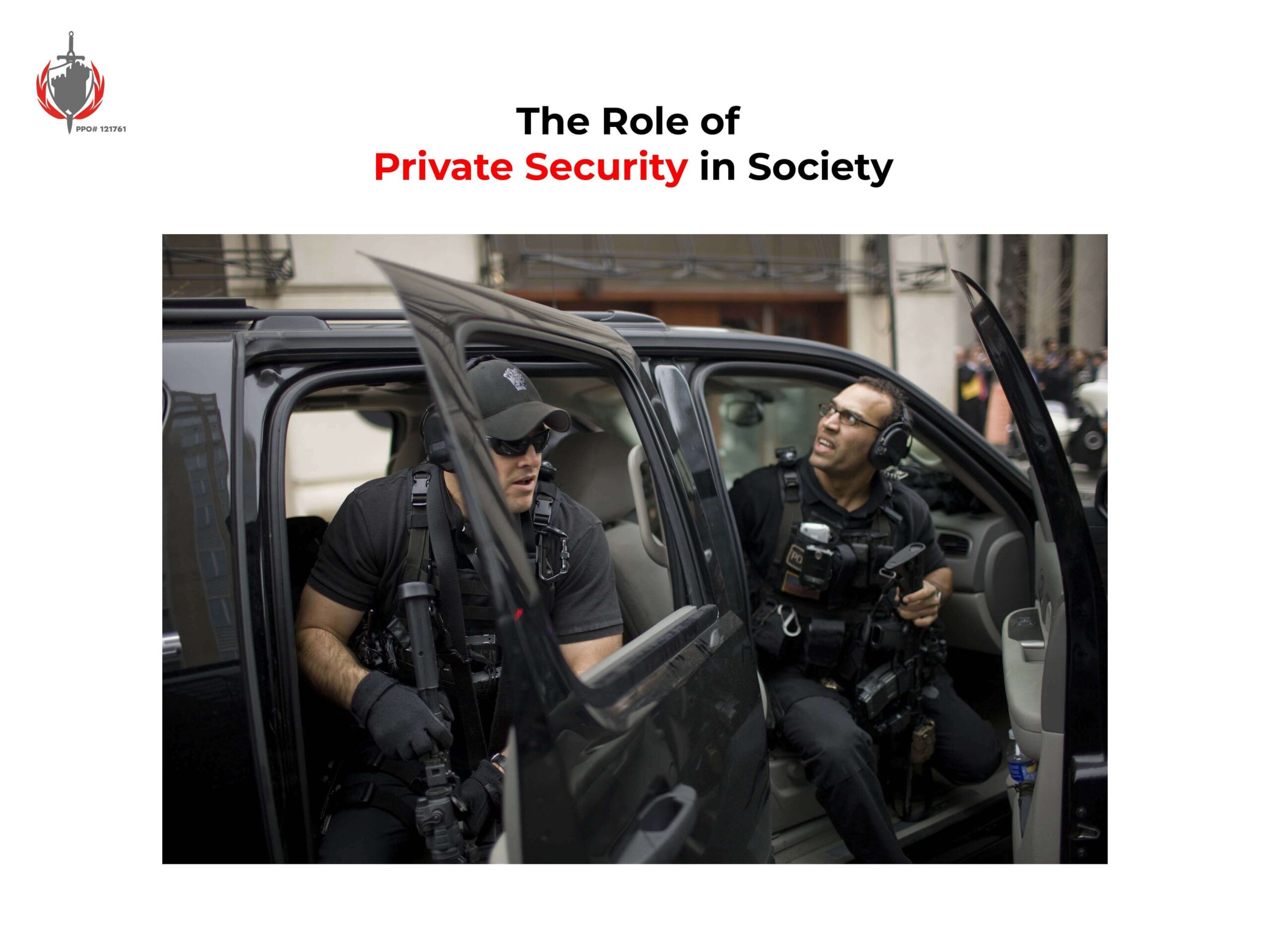 The Role of Private Security in Society