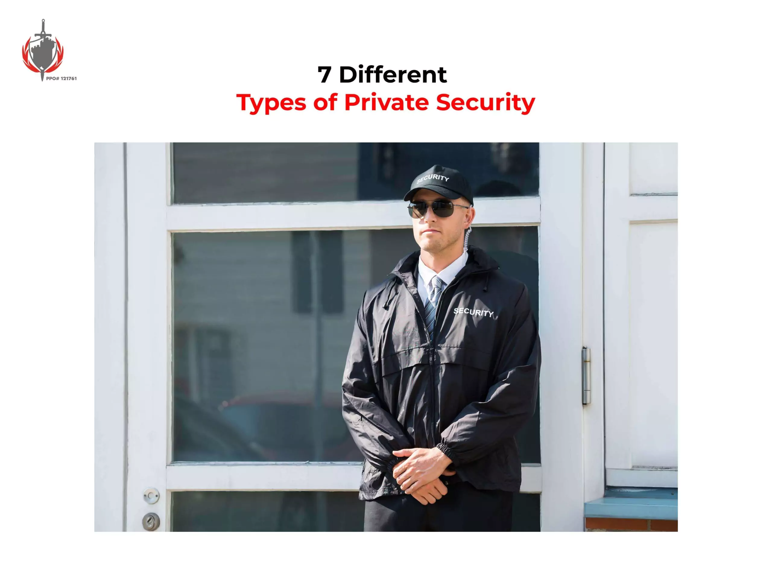 7 Different Types of Private Security