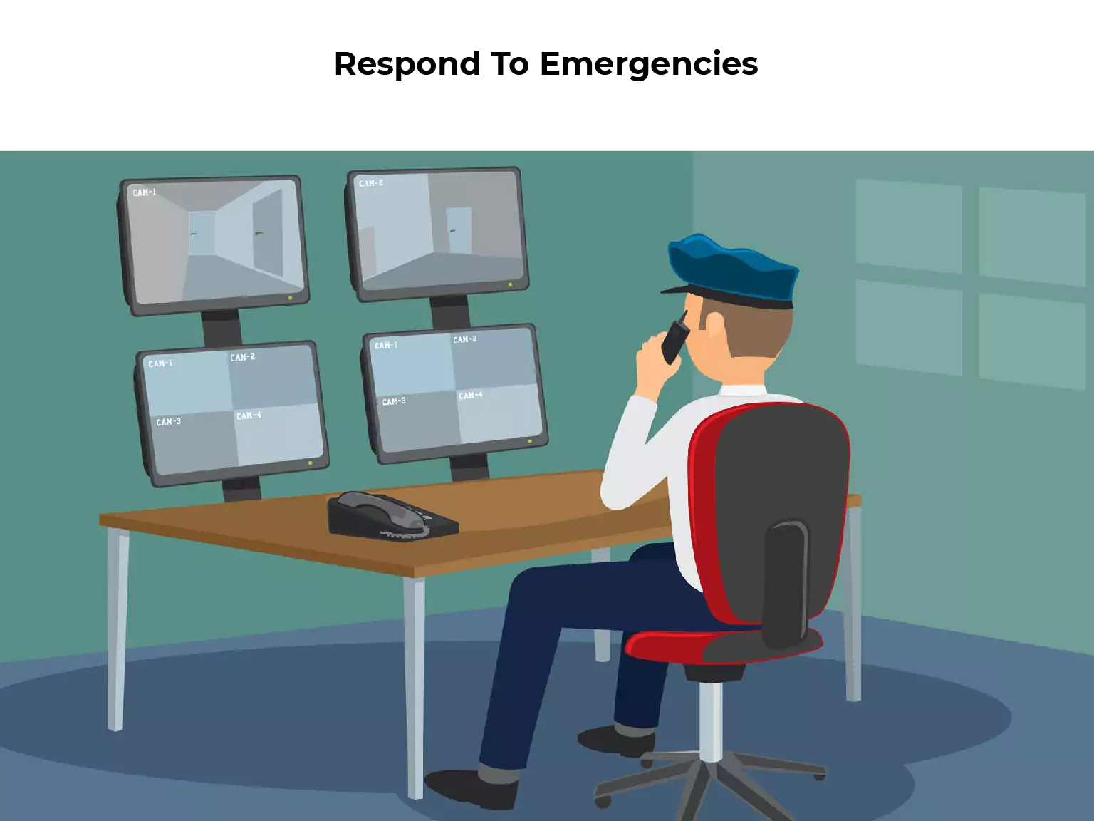 Respond to emergencies