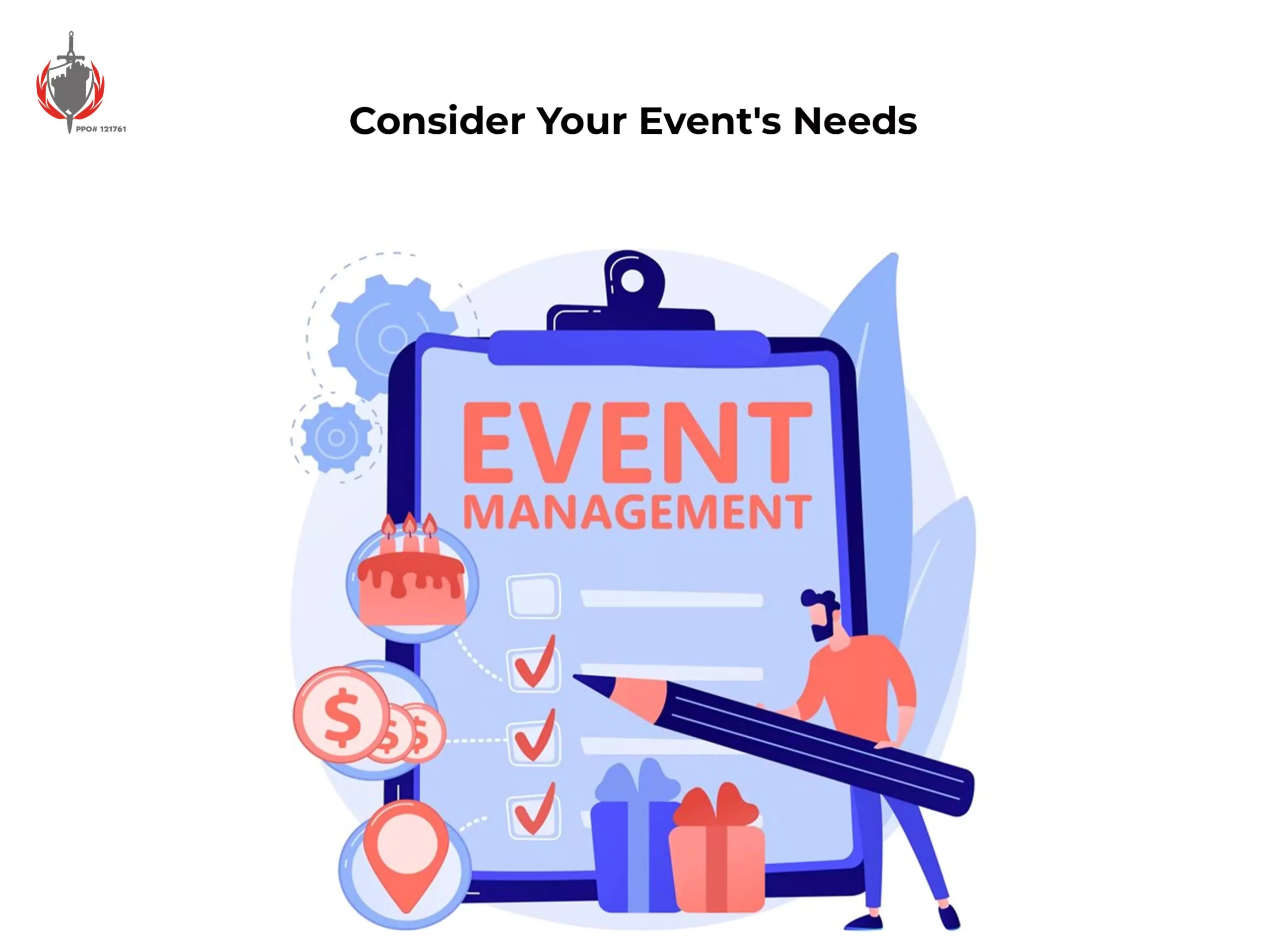 Consider Your Event's Needs